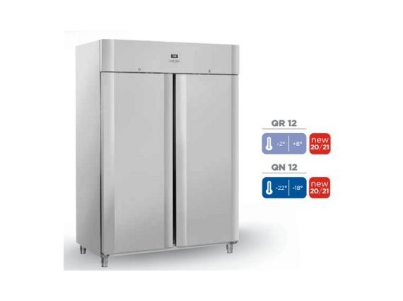 Frigorifero QN 12 inox 1255 litri, - 18 / -22°.